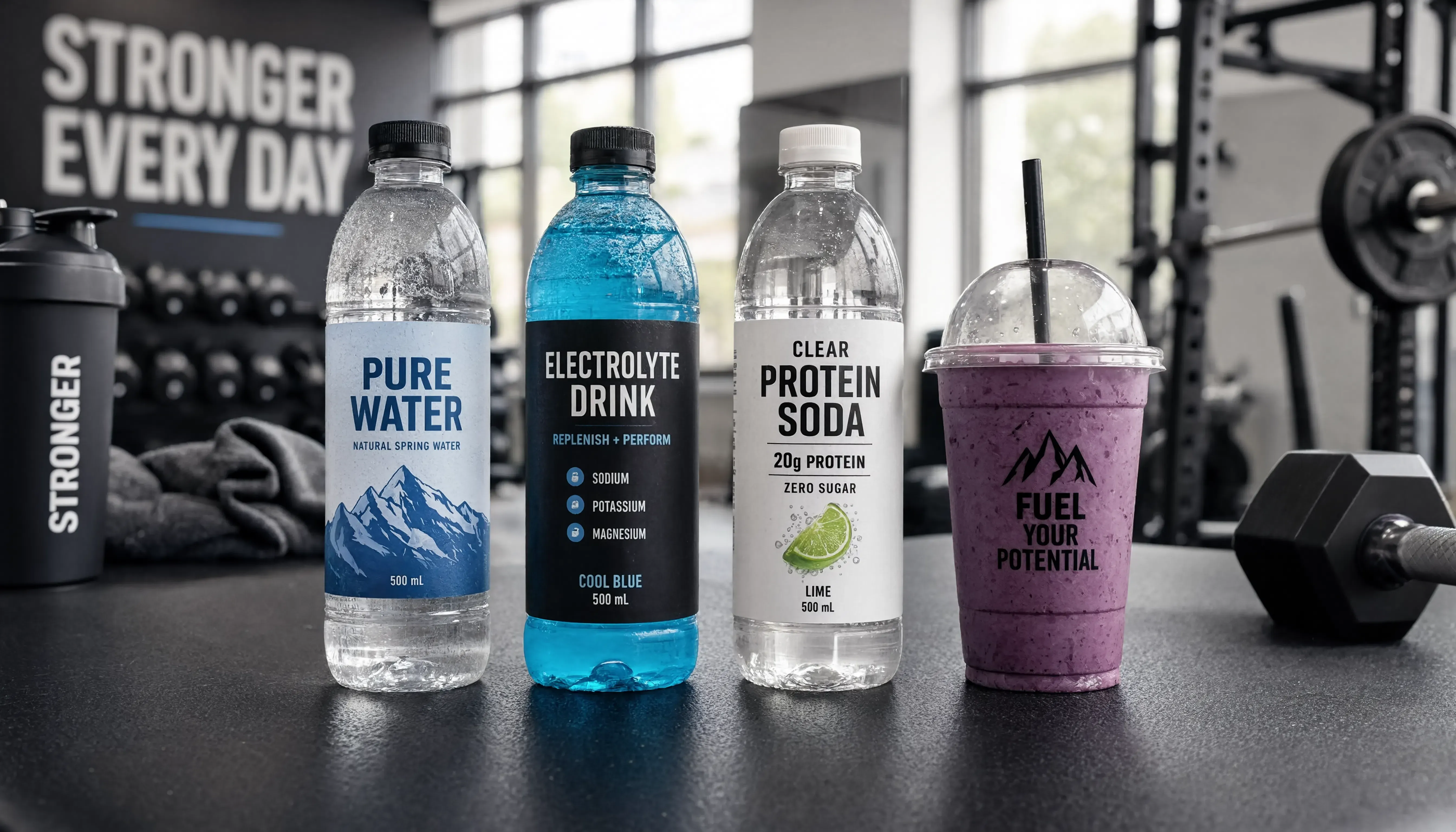 Protein drinks by fitness goal