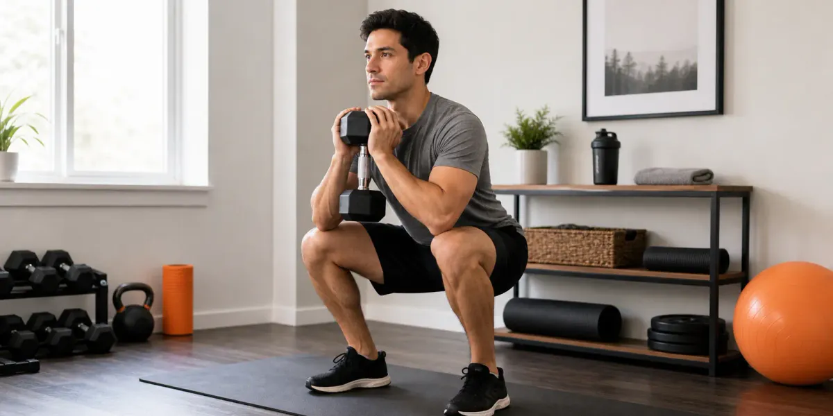Full-Body Dumbbell Workout for Beginners (6 Moves)