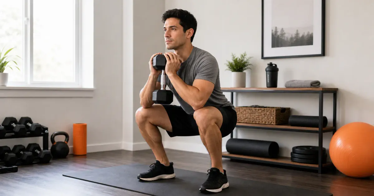 Full-Body Dumbbell Workout for Beginners (6 Moves)