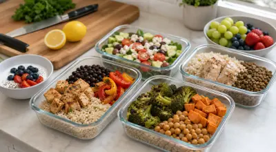 Protein + Fiber Meal Prep: Stay Full, Hit Your Macros