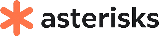 asterisks